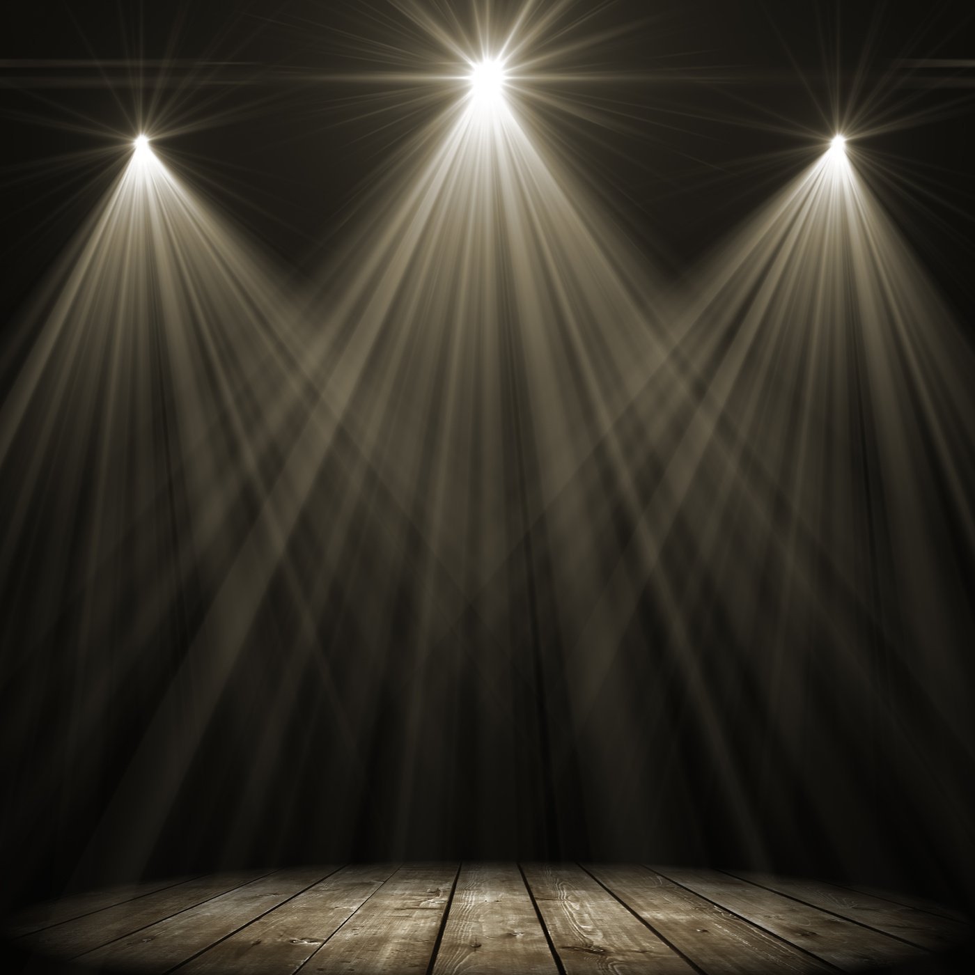 three stage spot lighting